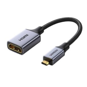 UGREEN Micro HDMI to HDMI Adapter Cable - 0.25M Male to Female