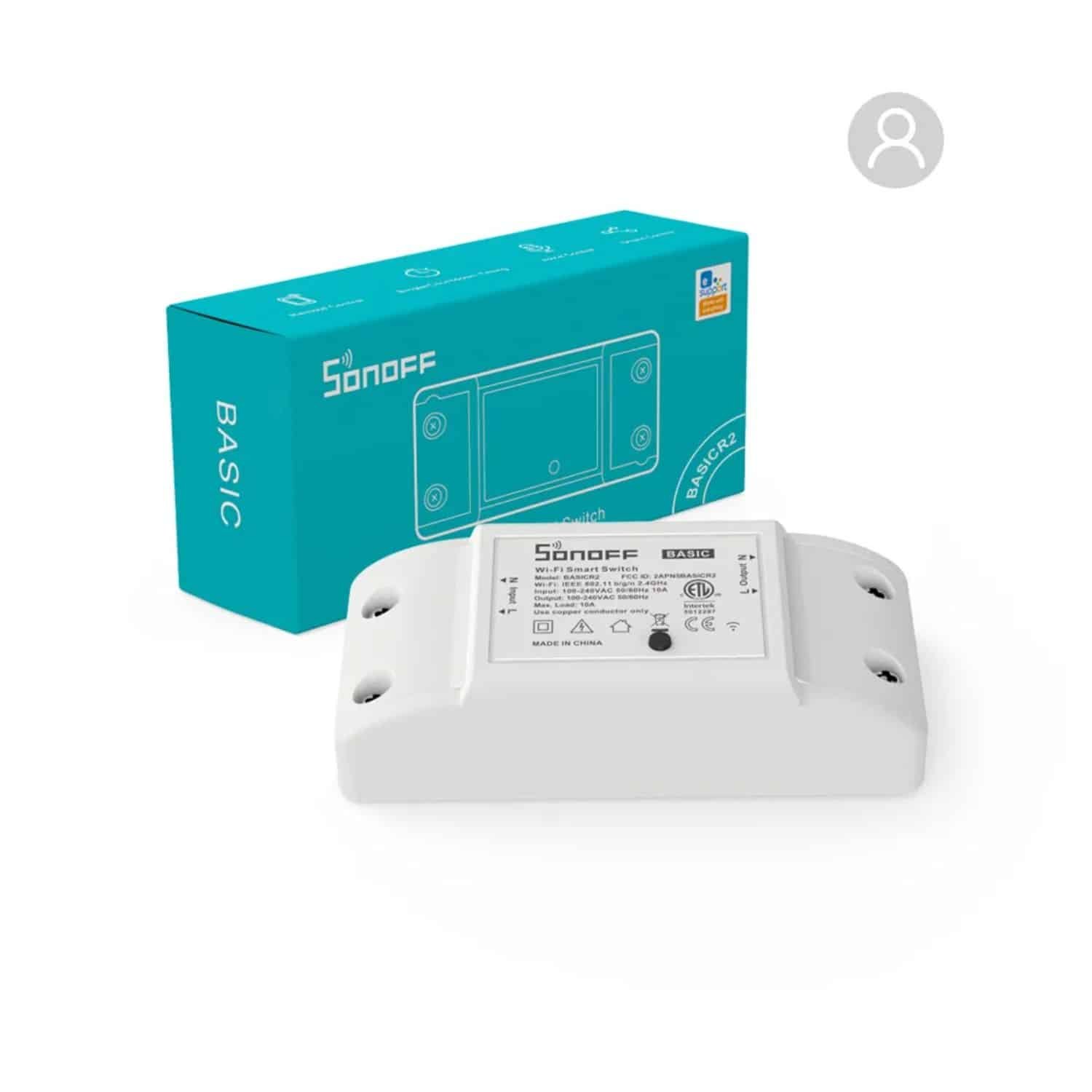 SONOFF Basic R2 Smart WiFi Switch - Control Your Home Appliances From ...