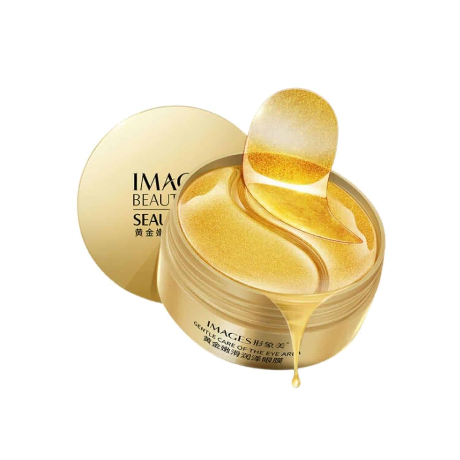 Hydrating and Rejuvenating Eye Mask Gel Patch with Collagen and Gold 30 ...