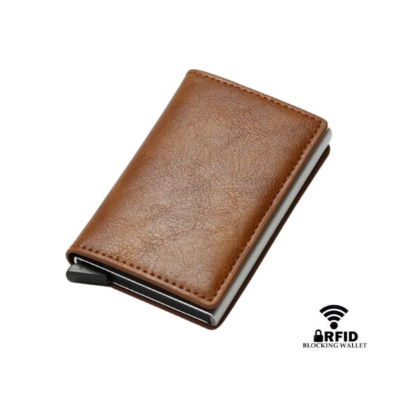 Ladies Wallet - Slim Men's RFID Blocking Wallet with Card Holder and Coin Pockets - SHOPEE MALL | Sri Lanka