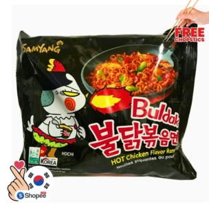 Black Bean Sauce Ramen - Savory & Spicy Samyang Hot Chicken Ramen Noodles - Korean Delight (140g) - SHOPEE MALL | Sri Lanka