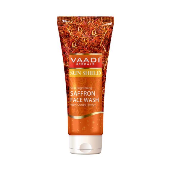 Bioaqua peach gel - VAADI Saffron Face Wash with Sandal Extract 60ml - SHOPEE MALL | Sri Lanka