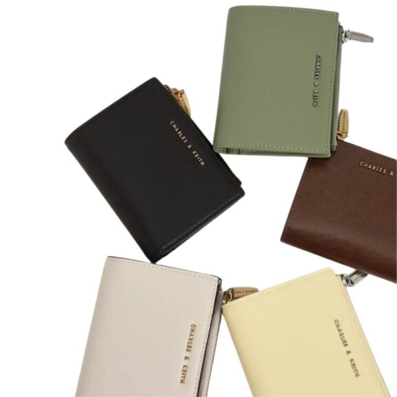 Ladies Wallet - CHARLES AND KEITH Simple Ladies Wallet With Card Storage - SHOPEE MALL | Sri Lanka