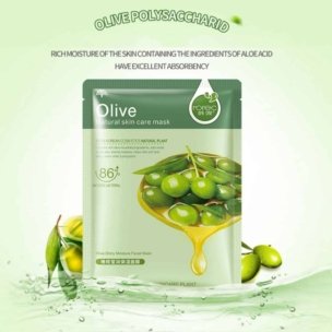 ROREC HCHANA Natural Essence Facial Mask 6Pcs Set - Image 3