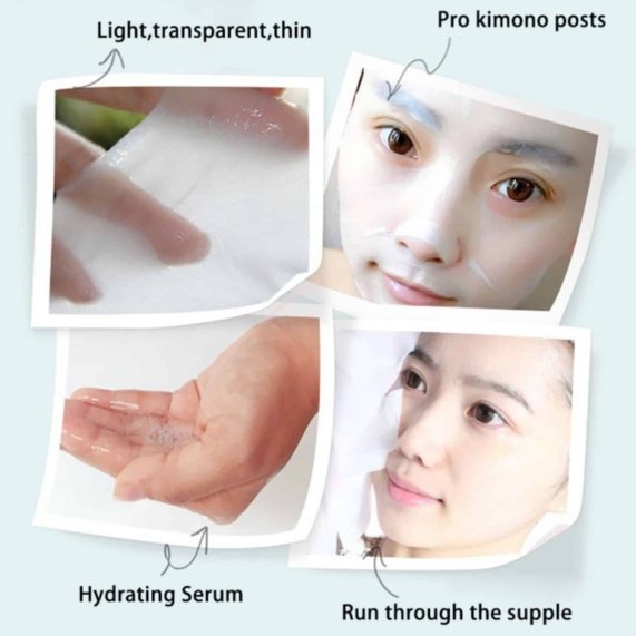 Facial Mask - ROREC HCHANA Natural Essence Facial Mask 6Pcs Set - SHOPEE MALL | Sri Lanka