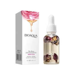 Brightening Vitamin C Cleanser - BIOAQUA Rose Oil For Face Body And Hair 30ml - Natural Beauty Solution - SHOPEE MALL | Sri Lanka