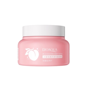 Vitamin C Facial Cleanser - BIOAQUA Peach Body Scrub - Get Glowing Skin 250g - SHOPEE MALL | Sri Lanka