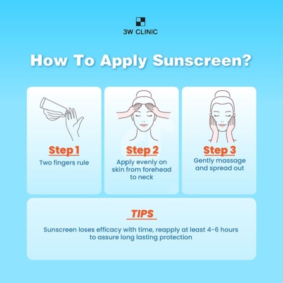 Sunscreen Cream - 3W Clinic Intensive UV Sunscreen Cream SPF50+ PA+++ 70 ml - SHOPEE MALL | Sri Lanka