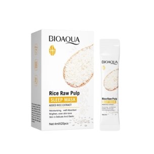 BIOAQUA Rice Sleeping Mask - Deeply Hydrating Treatment -  4ml x 20pcs