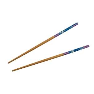 Stainless Steel Straw - Bamboo Chopsticks with Cherry Blossoms Design - 1 pair - SHOPEE MALL | Sri Lanka