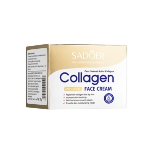 Face Scrub - SADOER Collagen Face Cream for Rejuvenating, Moisturized and Plump Skin - 100g - SHOPEE MALL | Sri Lanka