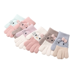 Ramen Noodles - Soft Wool Baby Gloves for Cozy and Warm Hands - 1Pair - SHOPEE MALL | Sri Lanka