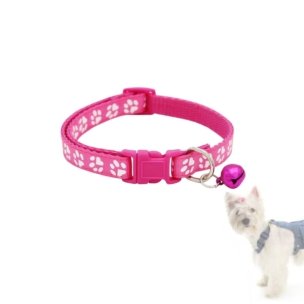 Dog and Cat Collar - Stylish Dog and Cat Collar Belt with Bell - SHOPEE MALL | Sri Lanka