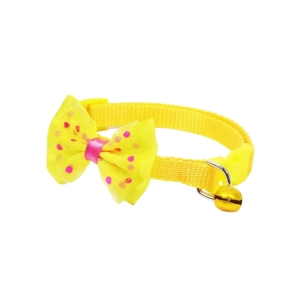 Reflective Collar belt - Stylish Cat Collar with Ribbon and Bell - SHOPEE MALL | Sri Lanka