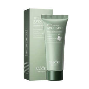 Aloe Vera Hair Mask - SADOER Organic Avocado Facial Cleanser for Hydrated Skin - 100g - SHOPEE MALL | Sri Lanka