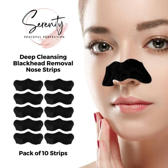 Blackhead Removal - Deep Cleansing Blackhead Removal Strips for Nose - Pack of 10 - SHOPEE MALL | Sri Lanka